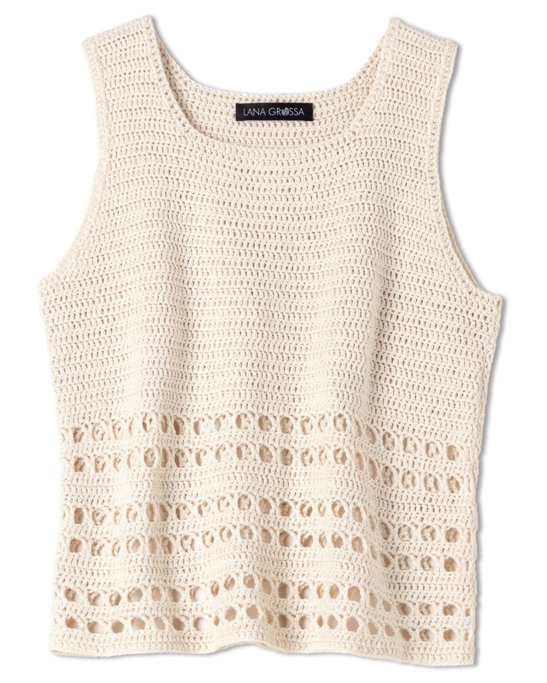 Artikelbild 3 des Artikels “Top Mit Kreuzstäbchen Und Stäbchen aus Summer Cashmere “