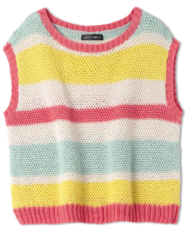 Artikelbild 3 des Artikels “Top Im Strukturmuster aus Summer Cashmere “