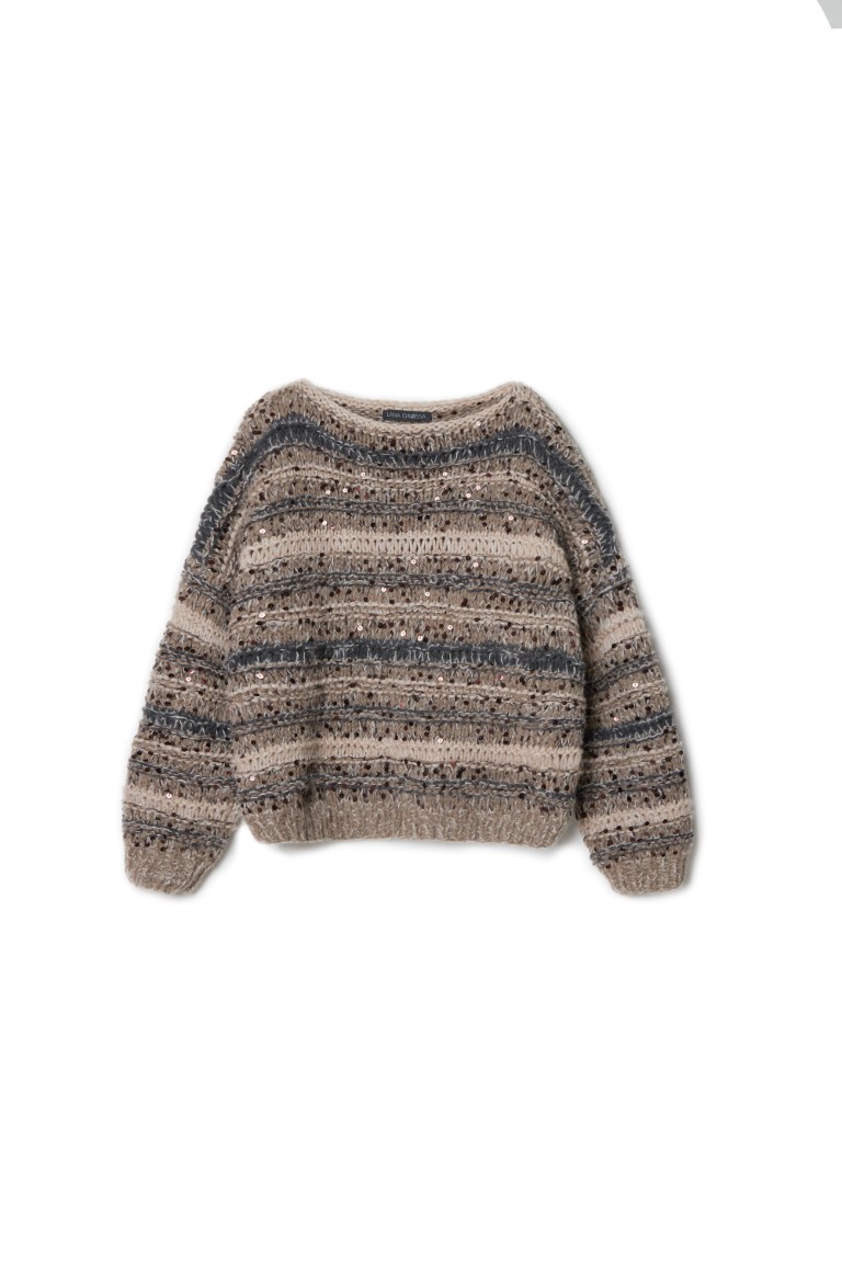 Artikelbild 3 des Artikels “Pullover Mit Streifen aus Alta Moda Cashmere 16 & Setasuri & Cosmo “