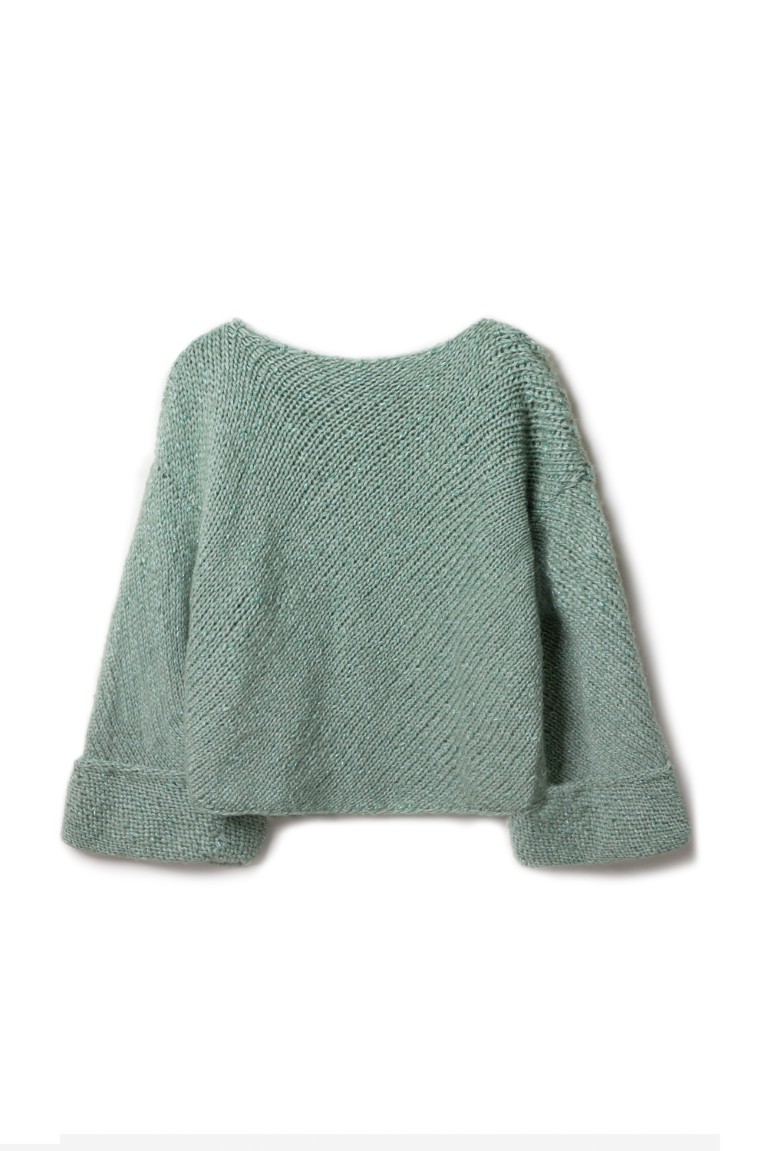 Artikelbild 3 des Artikels “Diagonal-Gestrickter-Pullover aus Lucciola “