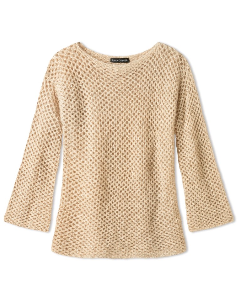 Artikelbild 3 des Artikels “Gitter-Pulli aus Setasuri & Glamour “