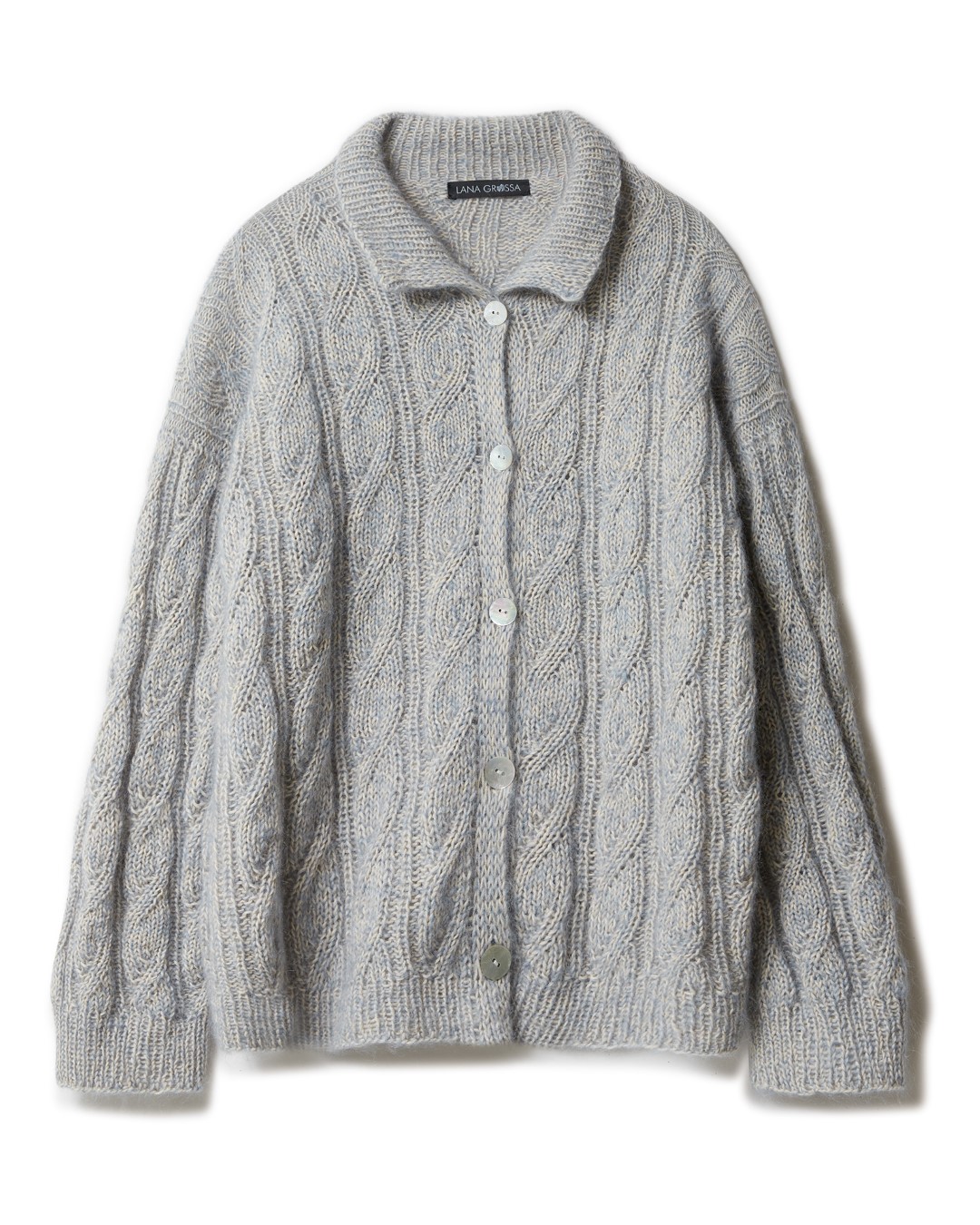 Artikelbild 3 des Artikels “Top Down Cardigan aus Ecopuno & Silkhair “
