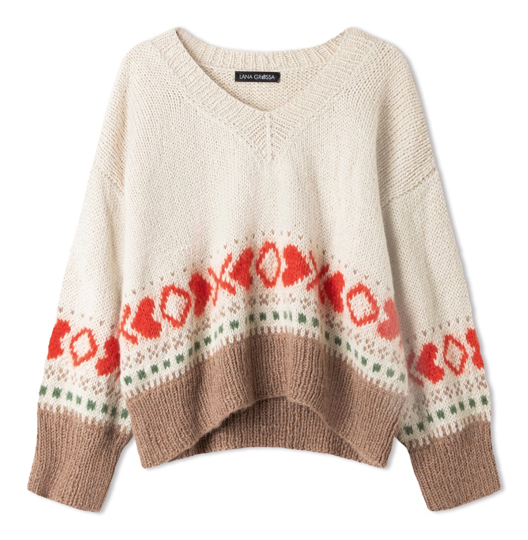 Artikelbild 3 des Artikels “Pullover aus Natural Lama Chunky & Mohair Di Gio “
