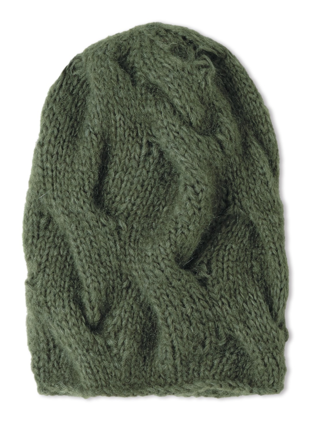 Artikelbild 3 des Artikels “Mütze Im Zopfmuster aus Mohair Di Gio “
