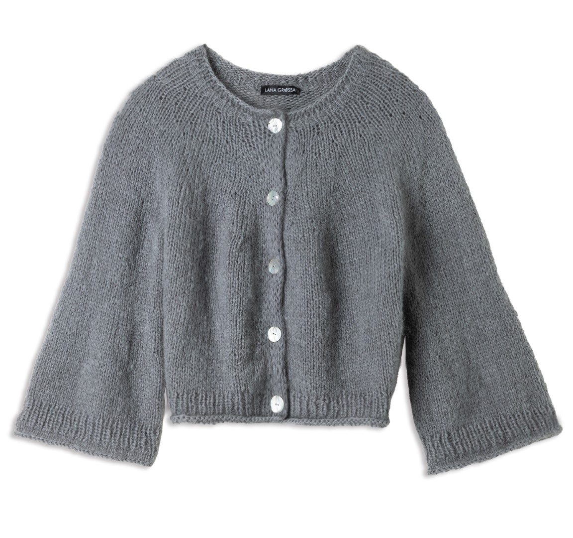Artikelbild 3 des Artikels “Rundpassen-Jacke aus Mohair Di Gio “