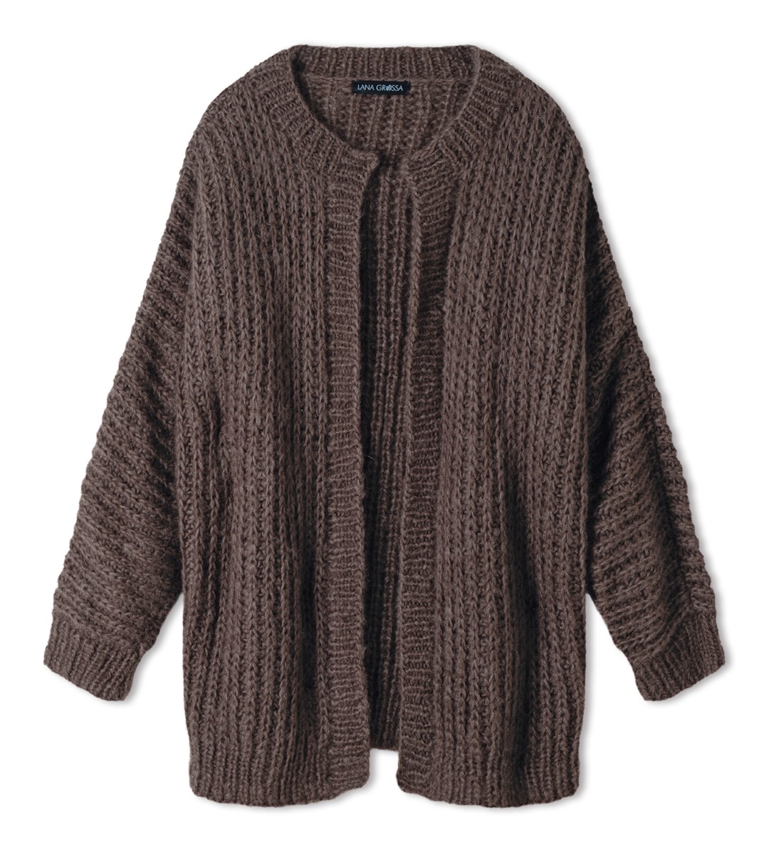 Artikelbild 3 des Artikels “Rippencardigan aus Mohair Di Gio “