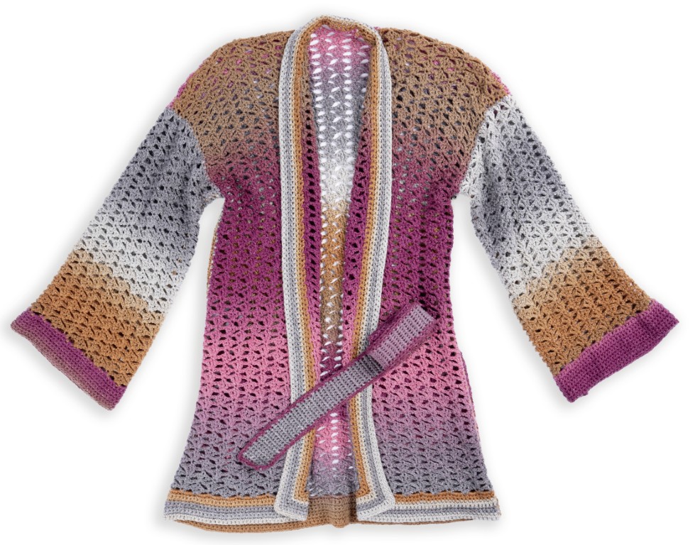 Artikelbild 3 des Artikels “Kimonojacke aus Pro Lana 1-2-3 Ideen “