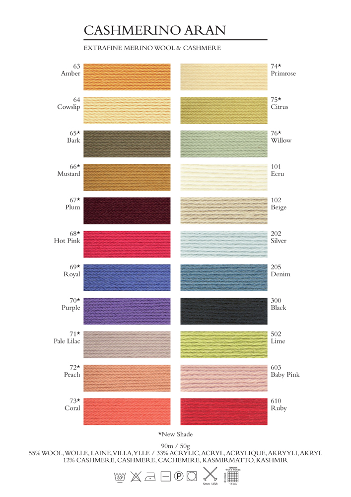 Artikelbild 3 des Artikels “Debbie Bliss Cashmerino Aran “