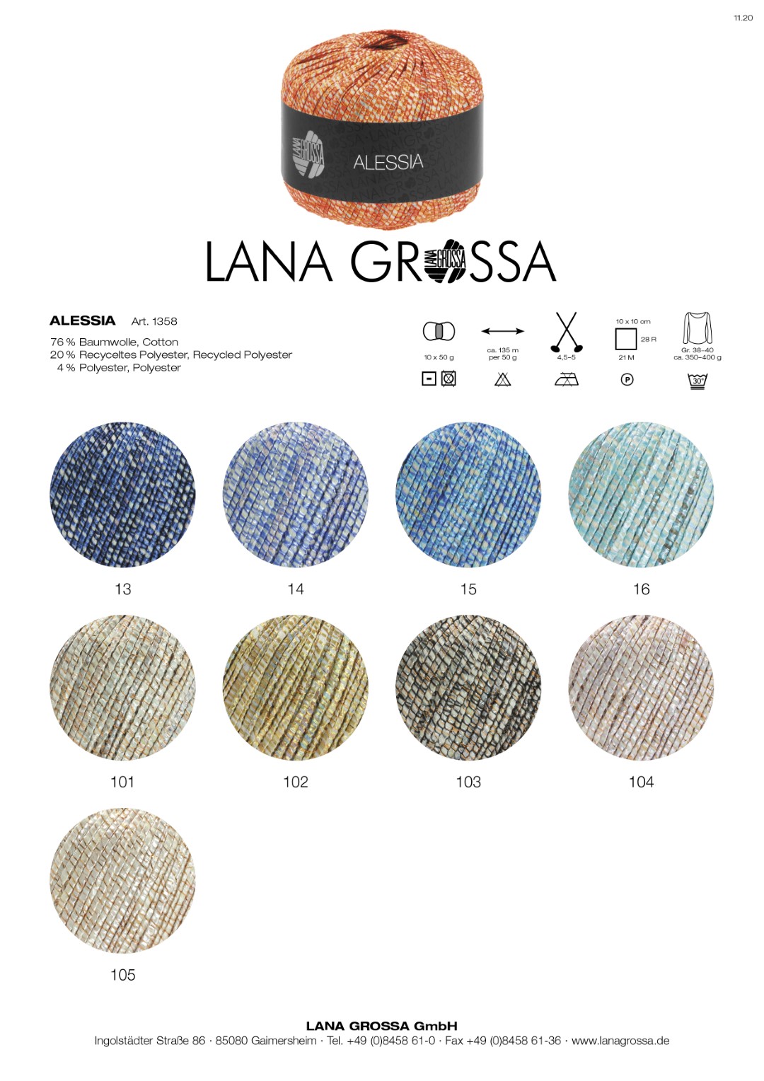 Artikelbild 3 des Artikels “Lana Grossa Alessia “