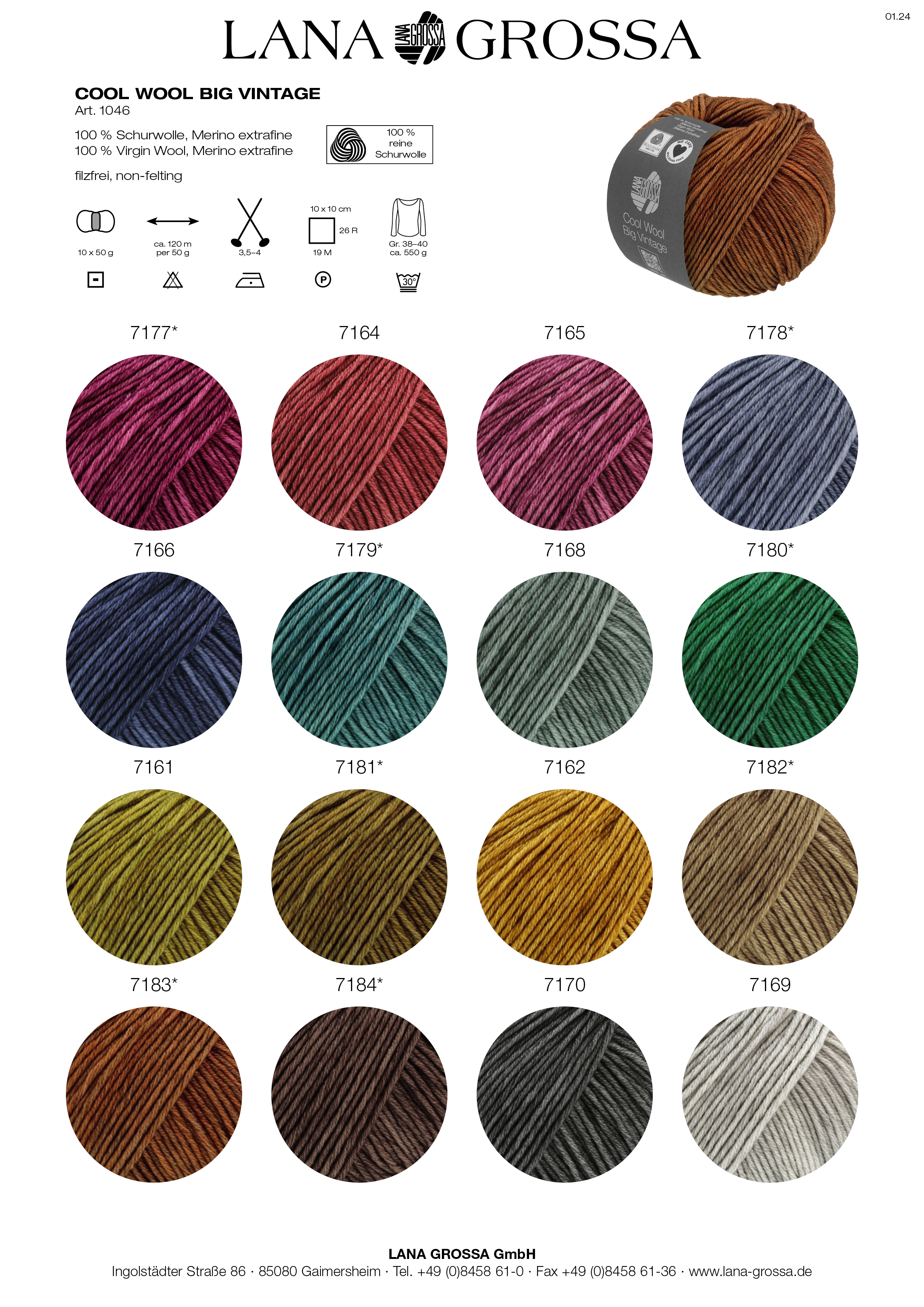 Artikelbild 3 des Artikels “Lana Grossa Cool Wool Big Vintage “