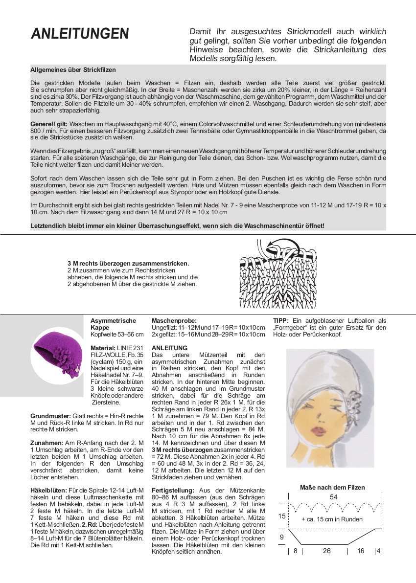 Artikelbild 3 des Artikels “ONline Linie 231 Filzwolle “