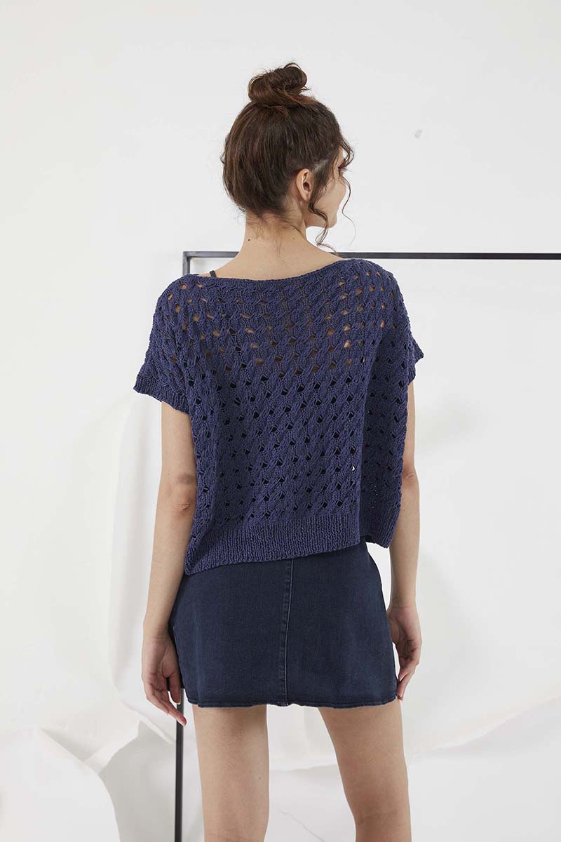 Artikelbild 3 des Artikels “Pullover (VIII) aus Lino 784.0033 - Jeans | L-XL (450g)“