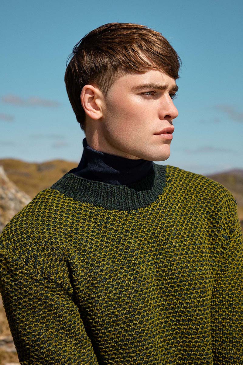 Artikelbild 3 des Artikels “Herrenpullover Niall aus Donegal Woolen Spun “