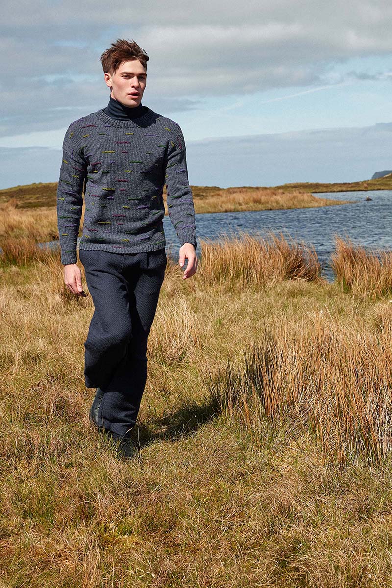Artikelbild 3 des Artikels “Herrenpullover Eamon aus Donegal Woolen Spun “