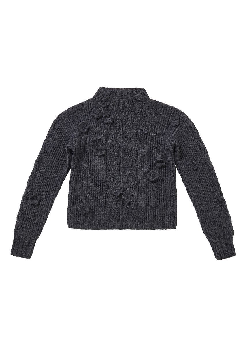 Artikelbild 3 des Artikels “Pullover Mit Häkelblumen aus Brigitte No. 2 “