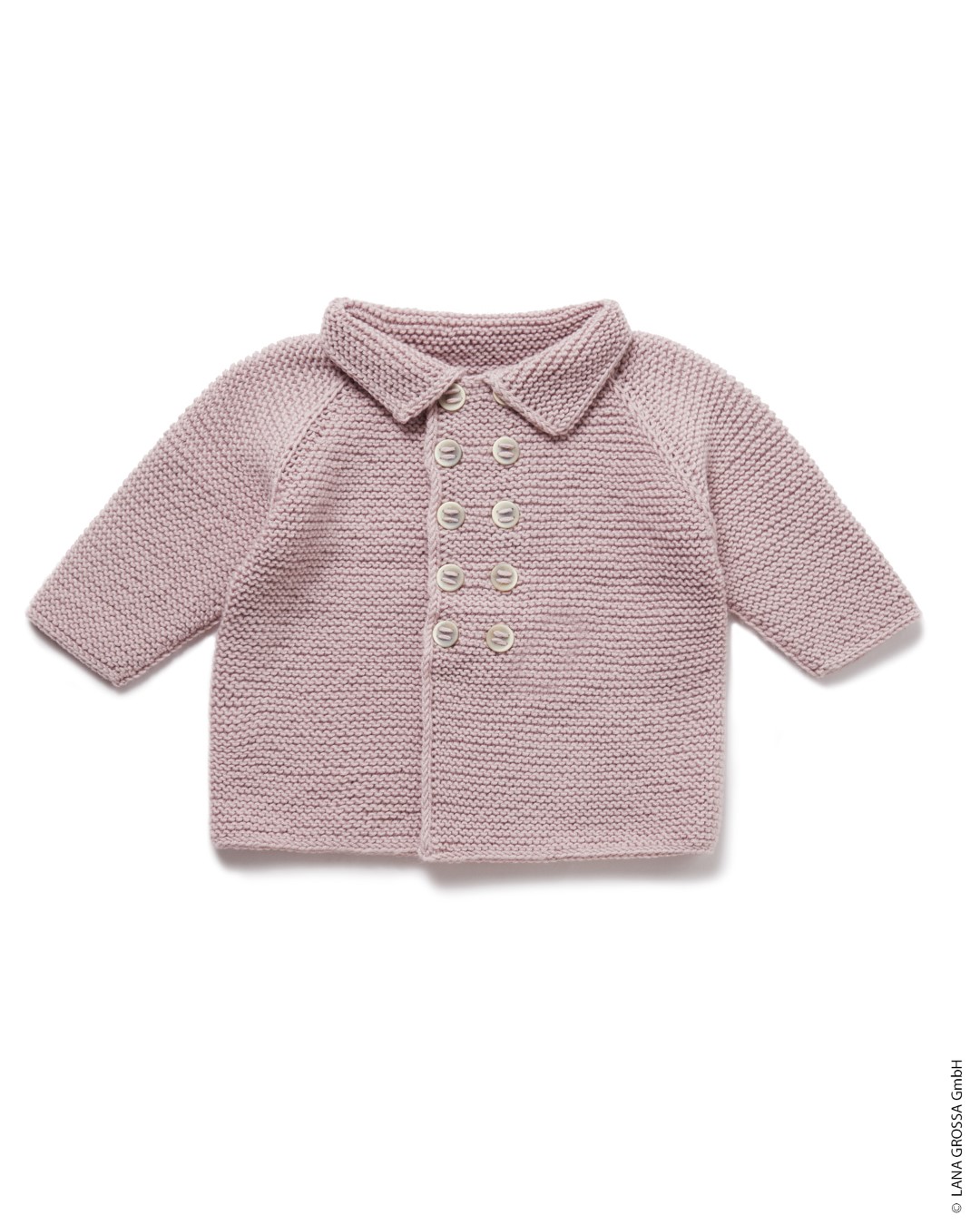 Artikelbild 3 des Artikels “Raglan Mantel aus Cool Wool Big 648 - Karminrot | 62/68, 74/80 (200g)“