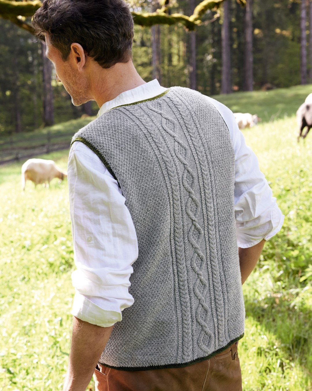 Artikelbild 3 des Artikels “Herrenweste aus Cool Wool Uni/Mélange “