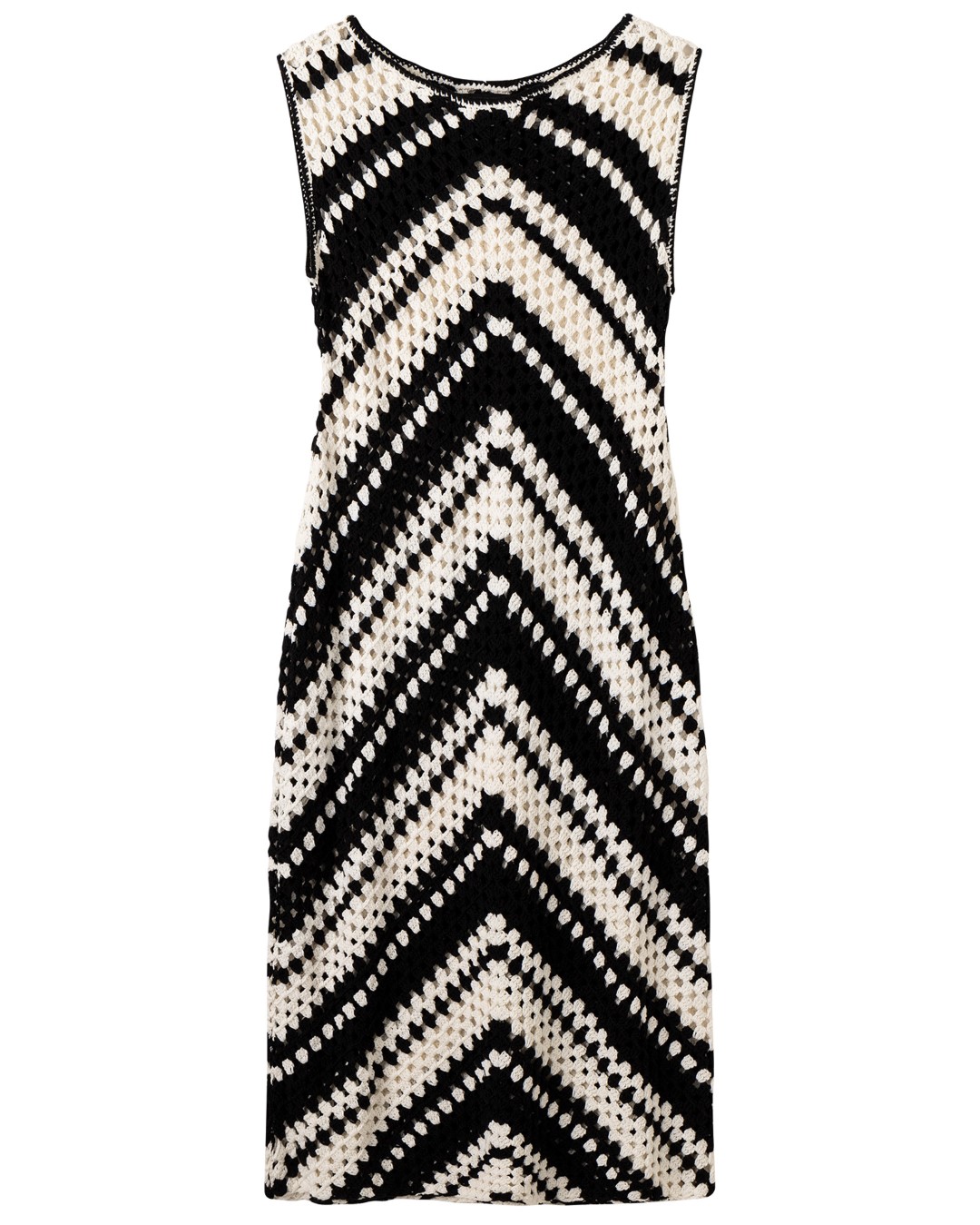 Artikelbild 3 des Artikels “Maxikleid im versetzten Stäbchenmuster aus Elastico “