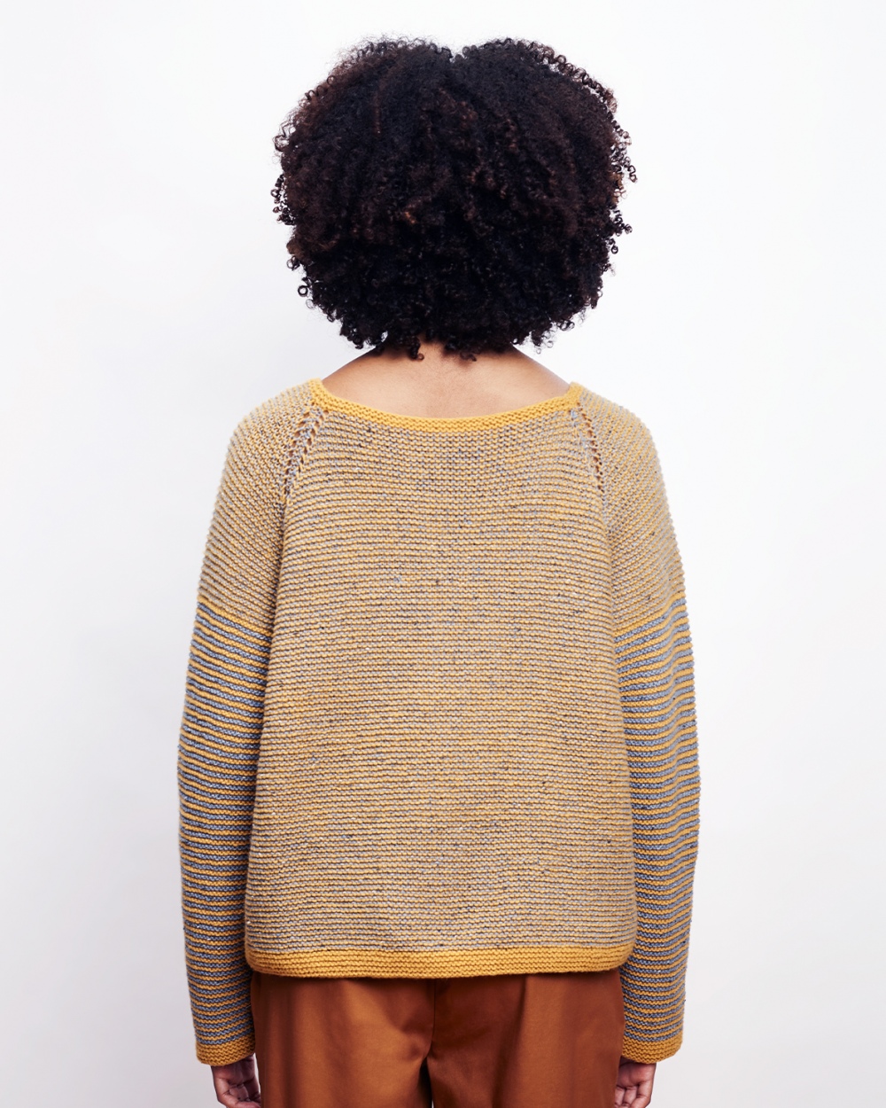 Artikelbild 3 des Artikels “Pullover im Ringelmix aus Como (Tweed) “
