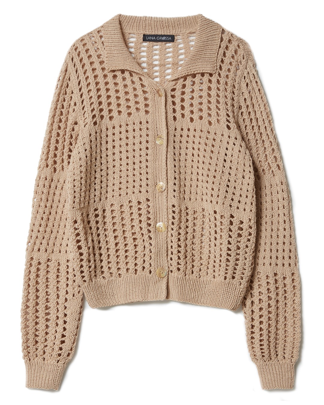 Artikelbild 3 des Artikels “Jacke In Ajourmustern aus Cotton Wool “