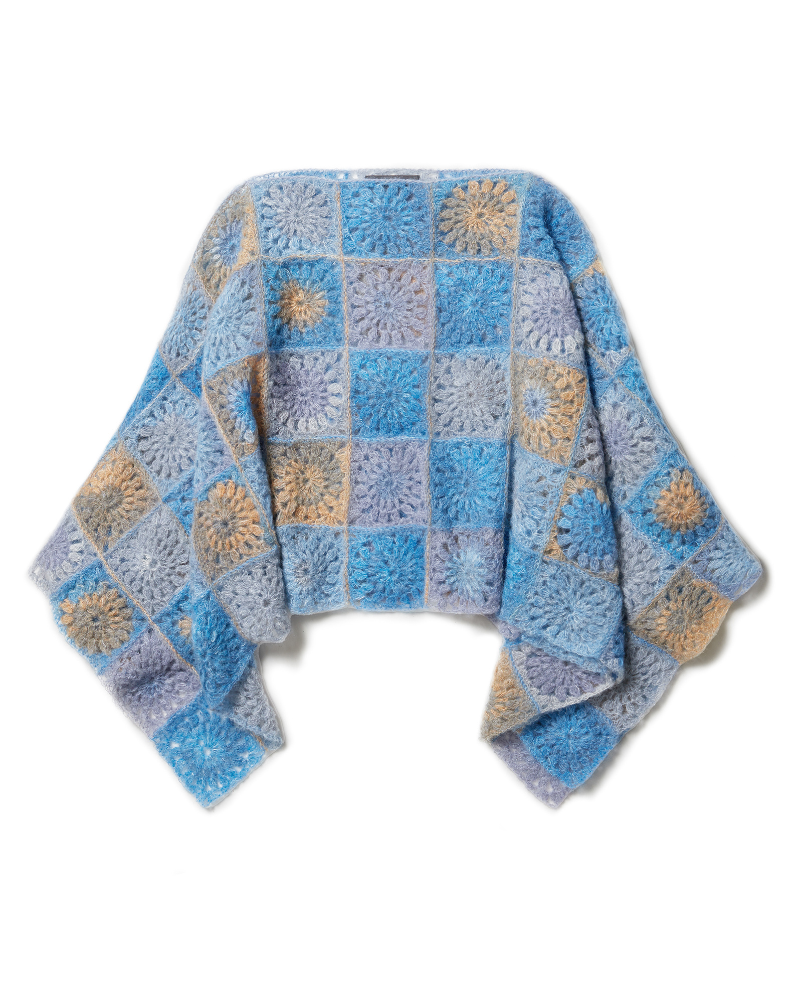 Artikelbild 3 des Artikels “Poncho aus Silkhair Print “