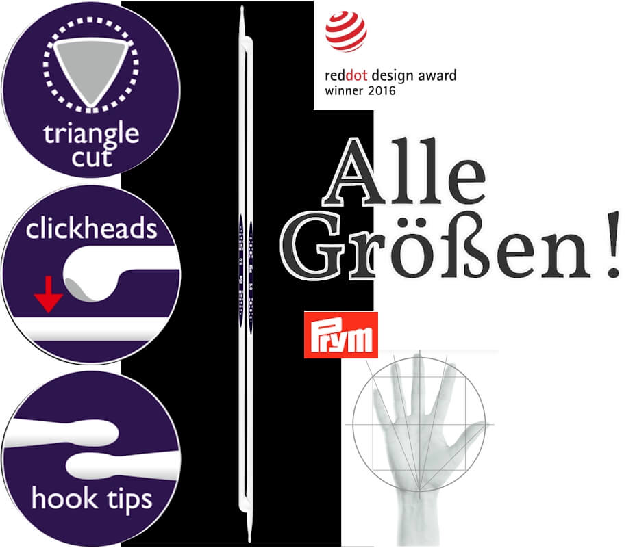 Artikelbild 3 des Artikels “Nadelspiel Prym Ergonomics “