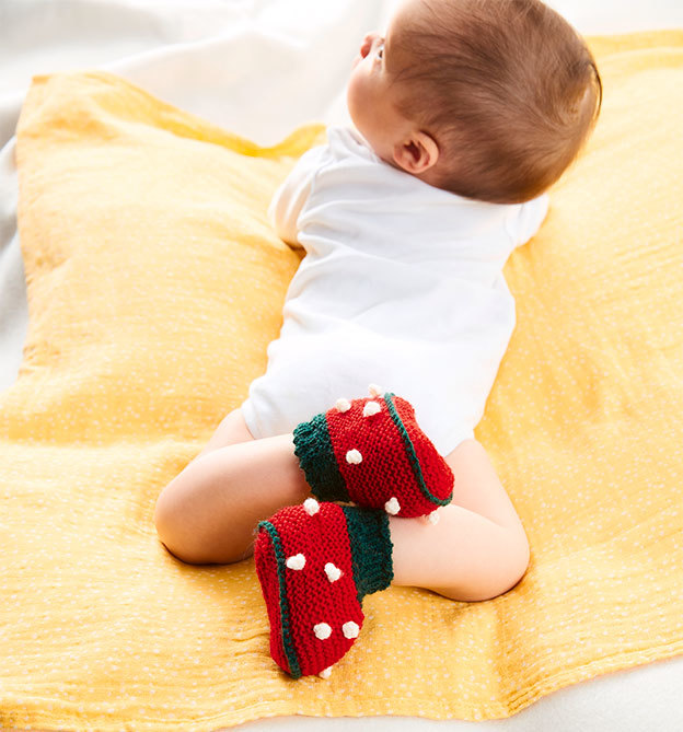 Artikelbild 3 des Artikels “TOPP Baby-Schühchen stricken “