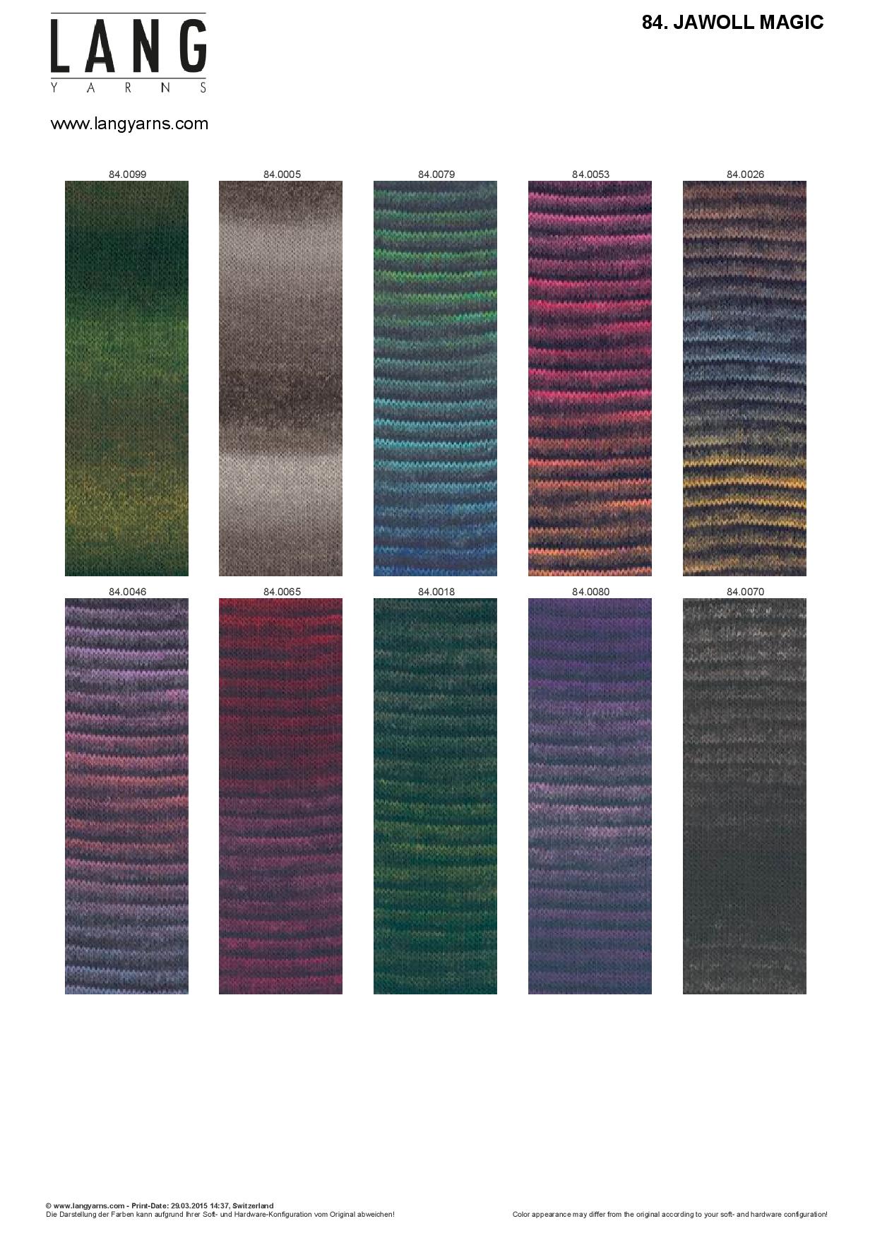 Artikelbild 4 des Artikels “Lang Yarns JAWOLL MAGIC “