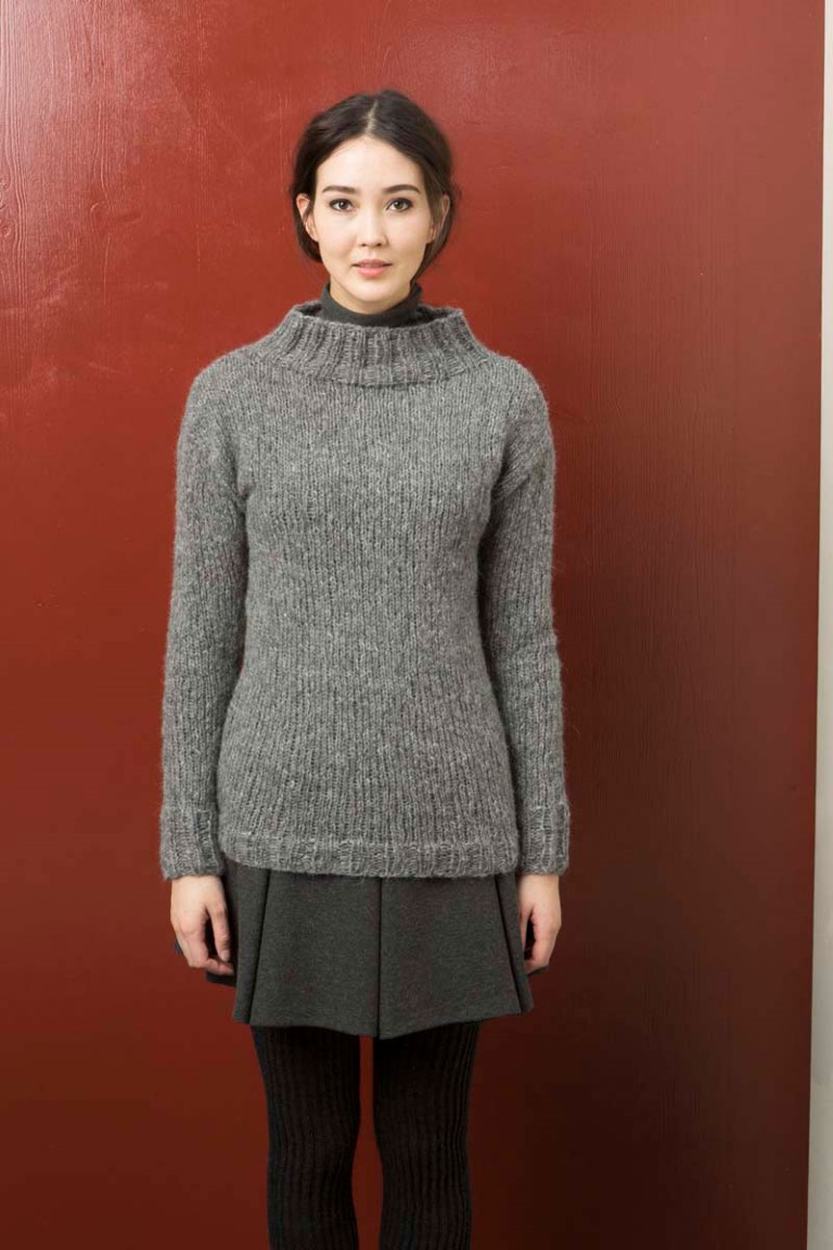 Artikelbild 4 des Artikels “Pullover mit Stehkragen aus Malou Light “