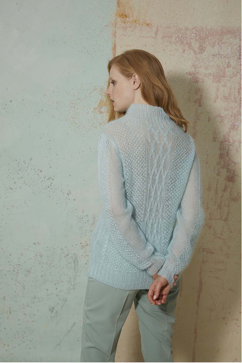 Artikelbild 4 des Artikels “Pullover mit Zopfmuster aus Lace “