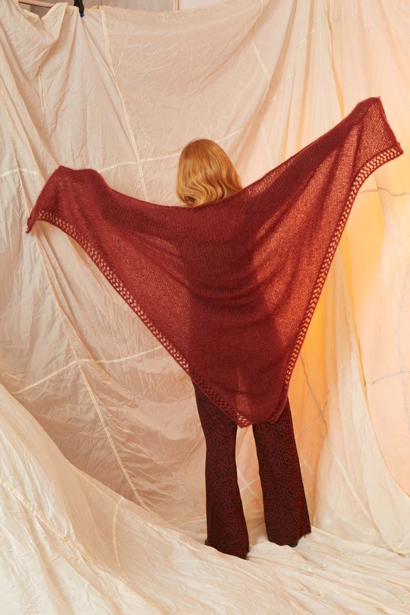 Artikelbild 4 des Artikels “Dreiecktuch aus Mohair Luxe “