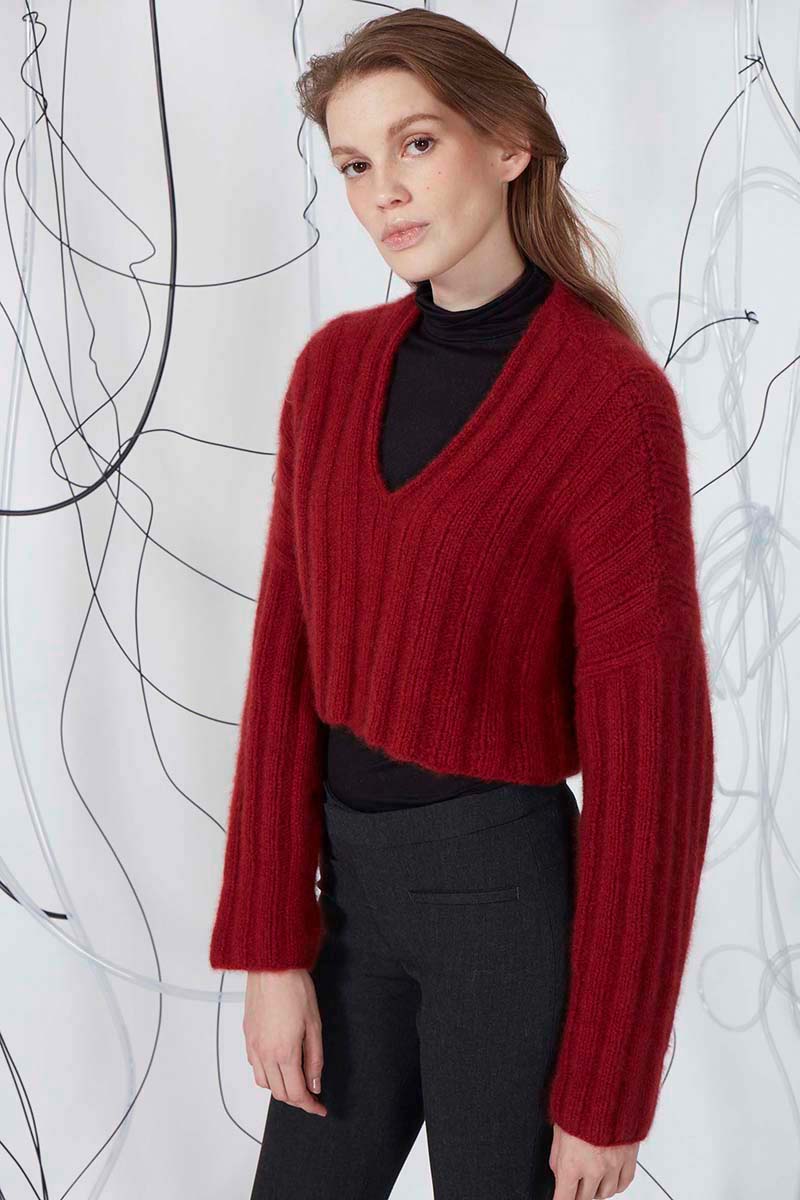 Artikelbild 4 des Artikels “Pullover  aus Cashmere Light 950.0159 - Kürbis | L-XL (350g)“
