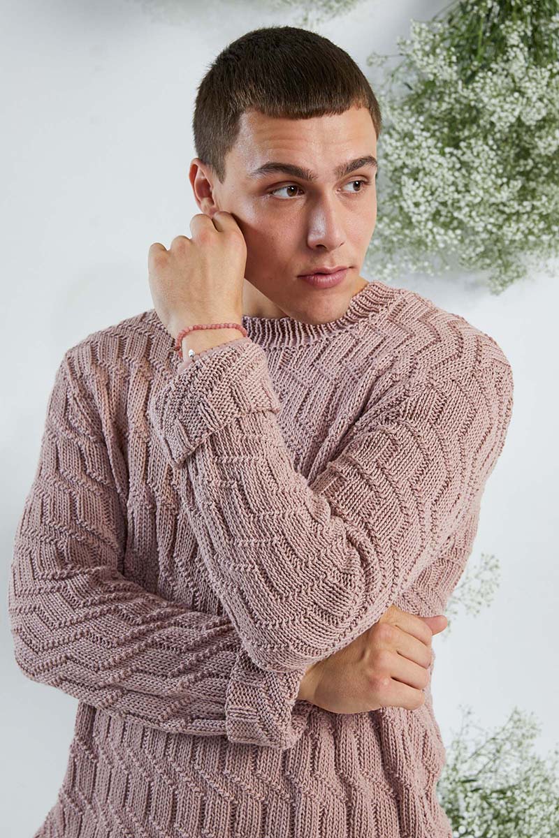 Artikelbild 4 des Artikels “Herrenpullover aus Soft Cotton “