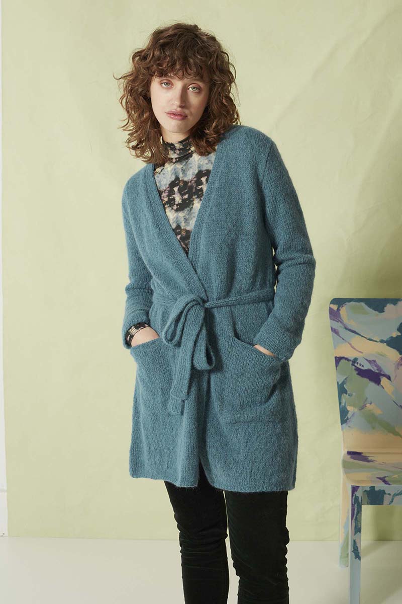 Artikelbild 4 des Artikels “Jacke mit Gürtel aus Malou Light “