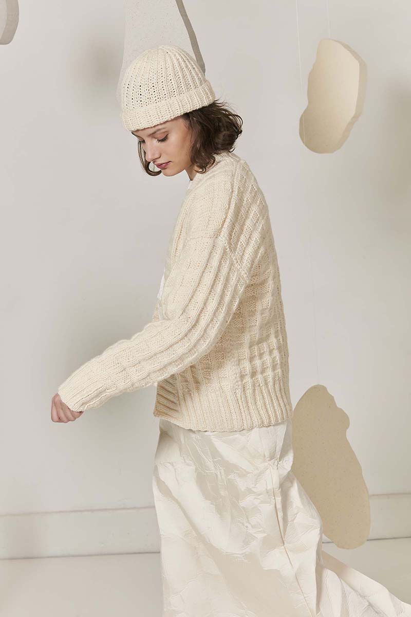 Artikelbild 4 des Artikels “Cardigan Floating Clouds aus WOOLADDICTS Honesty “