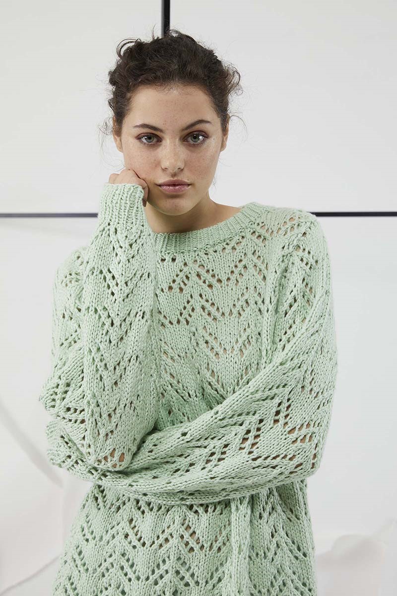 Artikelbild 4 des Artikels “Pullover mit Lochmuster aus Amira “