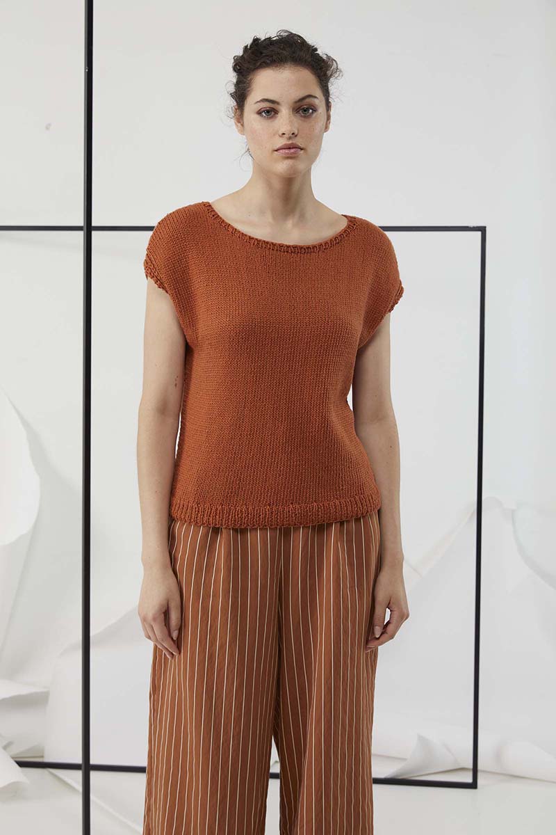 Artikelbild 4 des Artikels “Ärmelloser Pullover aus Amira Light “