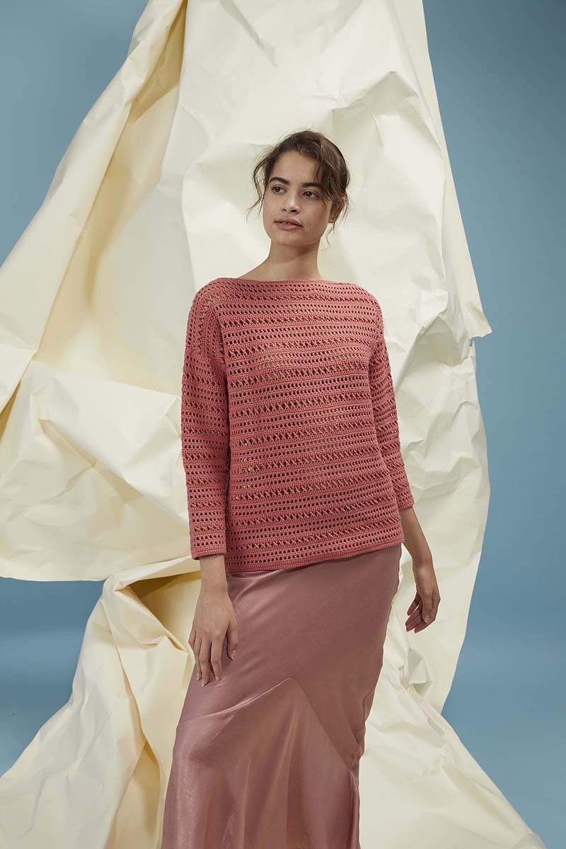 Artikelbild 4 des Artikels “Gehäkelter Pullover aus Baby Cotton “