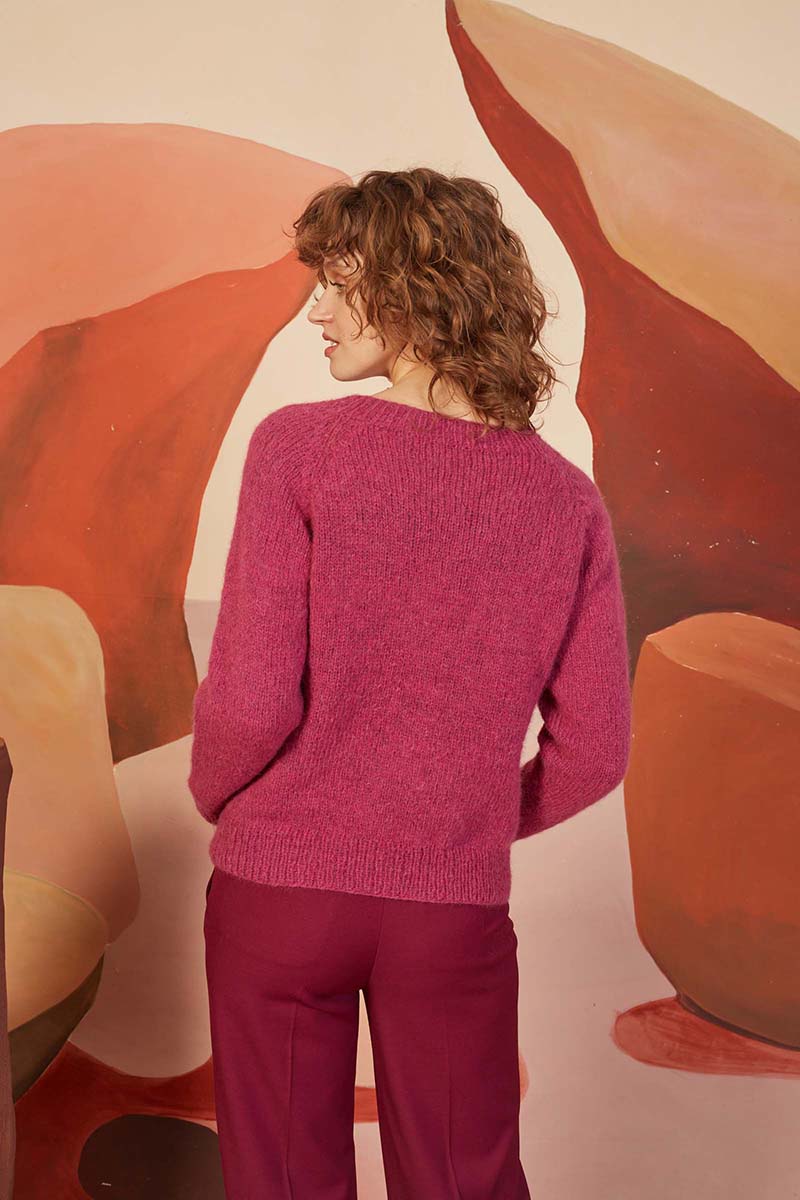 Artikelbild 4 des Artikels “Pullover Top Down Astrid aus Malou Light “