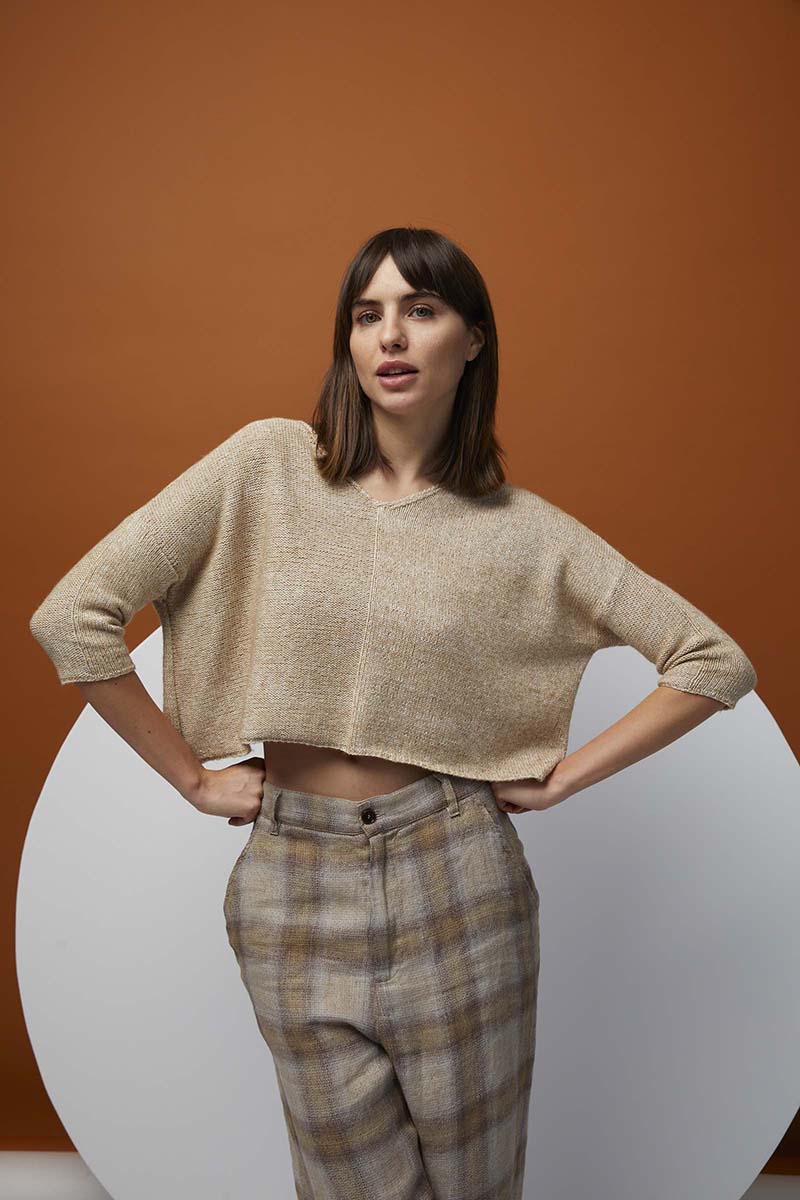 Artikelbild 4 des Artikels “Pullover Arina aus Vaya 1135.0094 - Offwhite | M (300g)“