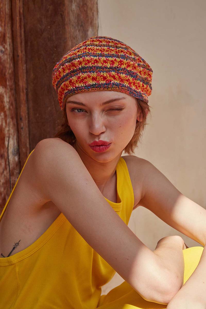 Artikelbild 4 des Artikels “Beret Stay Groovy aus WOOLADDICTS Artsy “