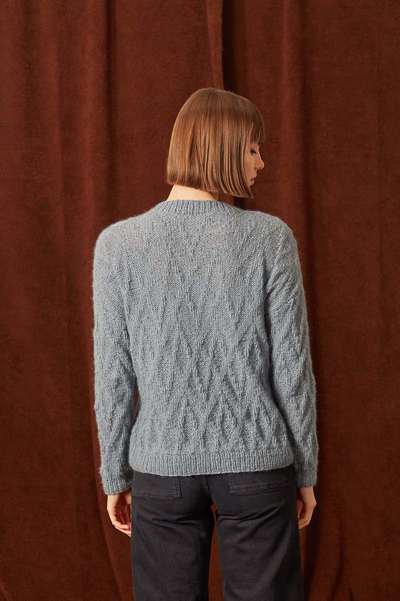 Artikelbild 4 des Artikels “Pullover Kat aus Malou Light 887.0198 - Olive Dunkel | L (400g)“