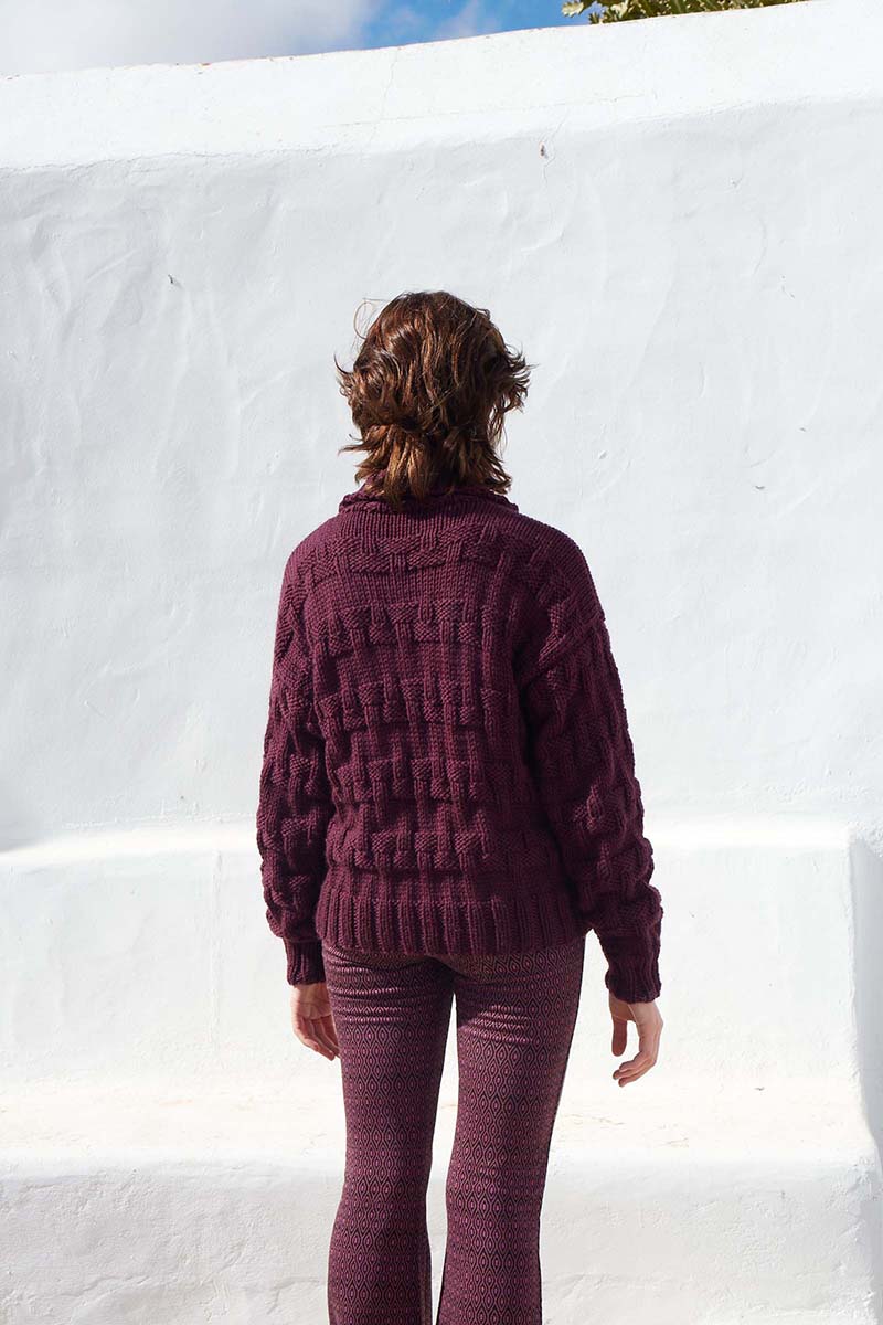 Artikelbild 4 des Artikels “Pullover Grape-Kissed aus WOOLADDICTS Glory “