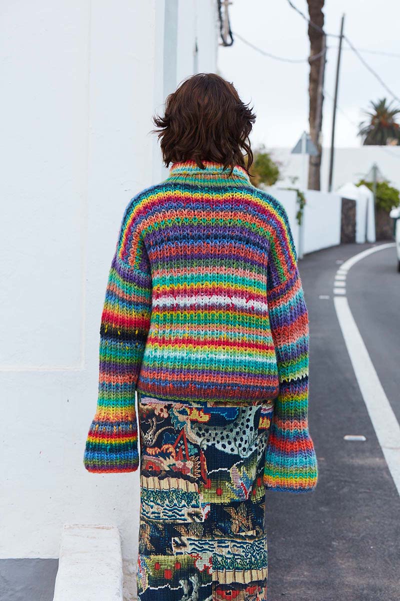 Artikelbild 4 des Artikels “Pullover Technicolor aus WOOLADDICTS Mystery “