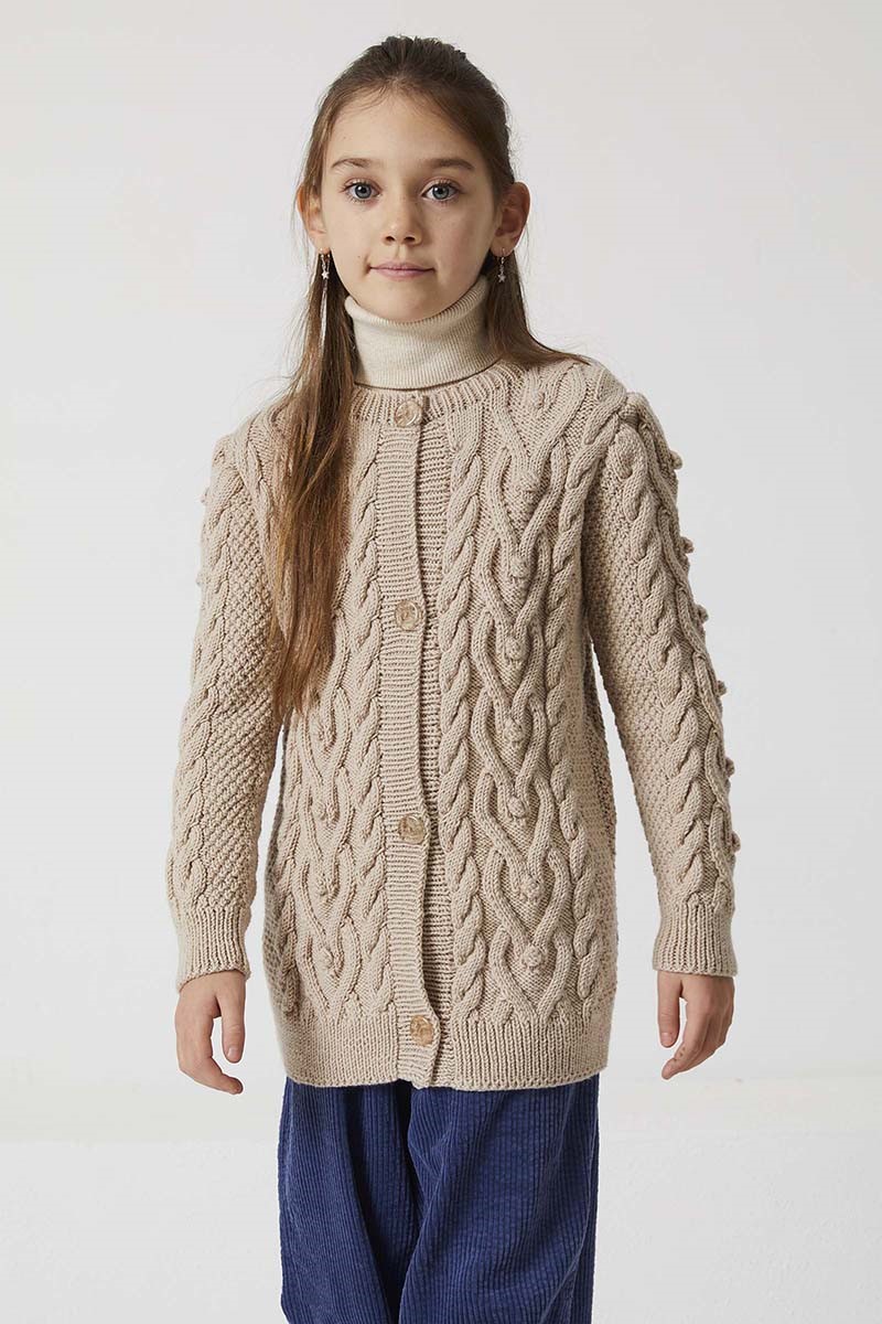 Artikelbild 4 des Artikels “Kinderjacke mit Zopfmuster aus Atlantis “