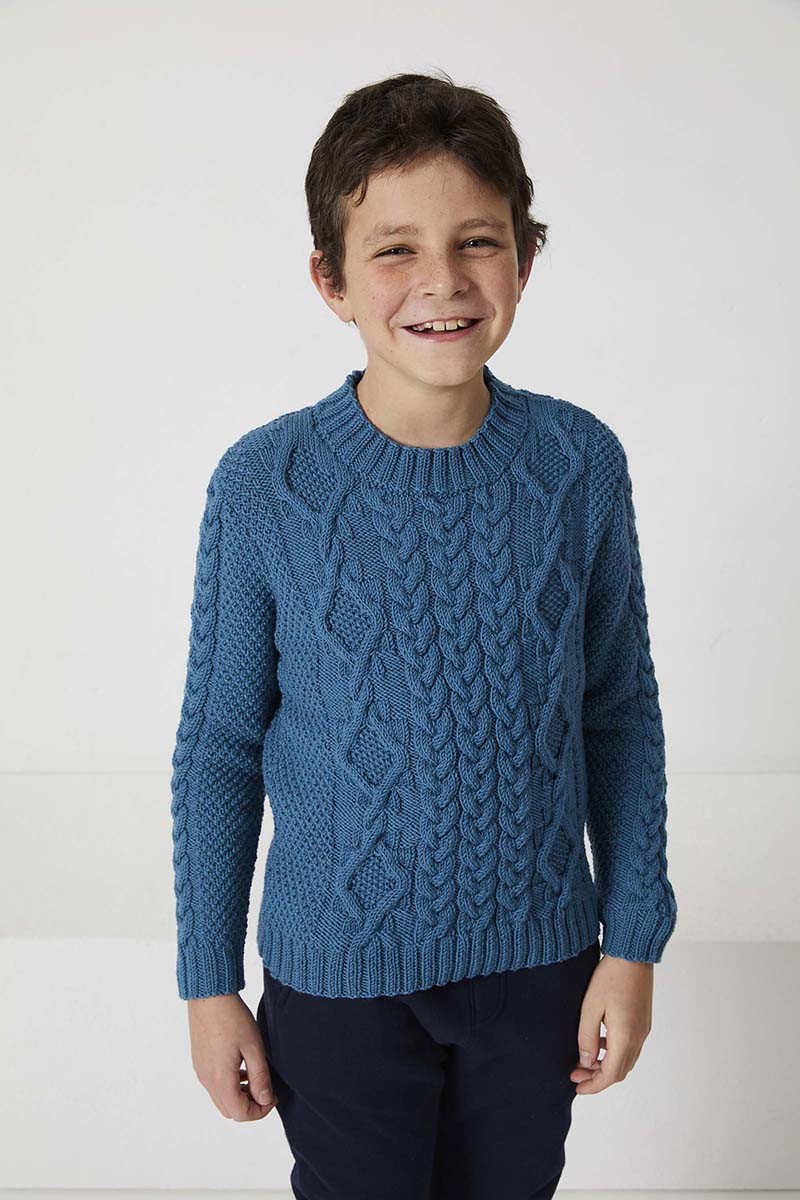 Artikelbild 4 des Artikels “Kinderpullover mit Zopfmuster aus Atlantis “