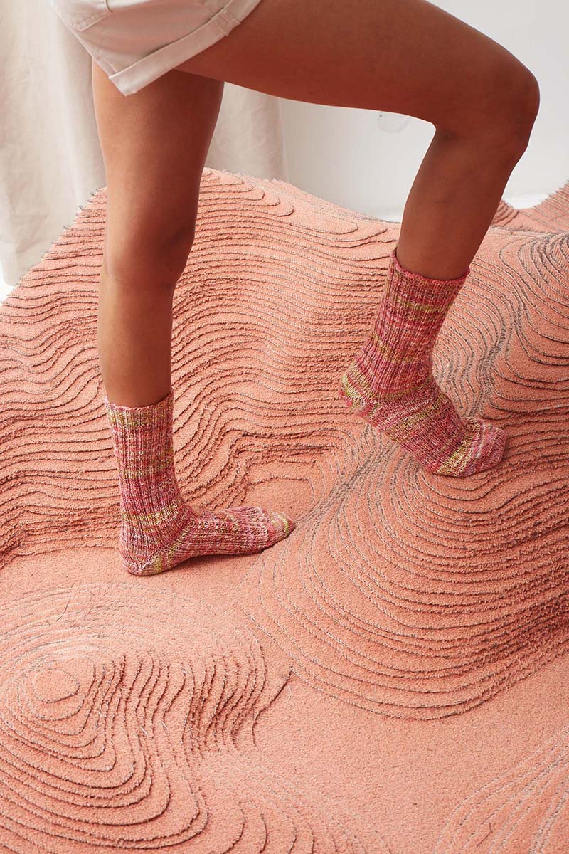 Artikelbild 4 des Artikels “Socken Single Step aus WOOLADDICTS Footprints “