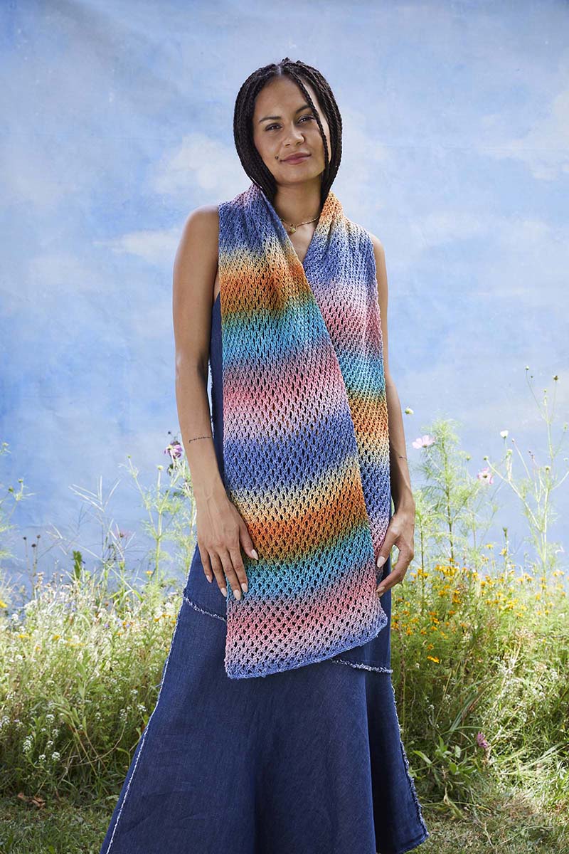 Artikelbild 4 des Artikels “Schal Melina aus Silk Color “