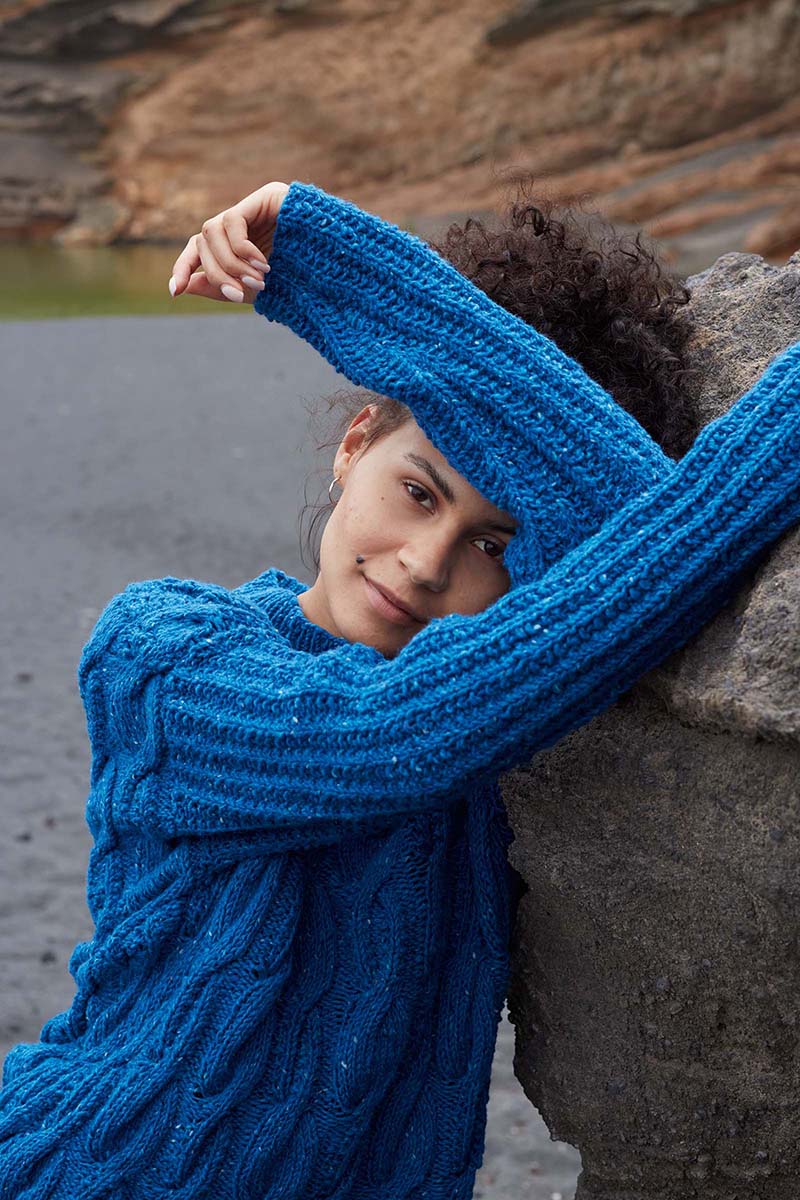 Artikelbild 4 des Artikels “Pullover Rahel aus Donegal Tweed “