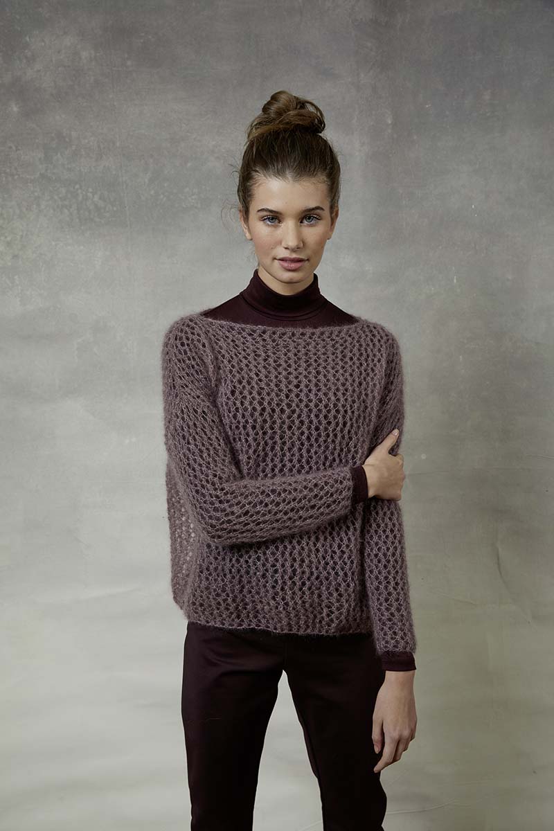 Artikelbild 4 des Artikels “Pullover im Netzmuster aus Mohair Luxe “